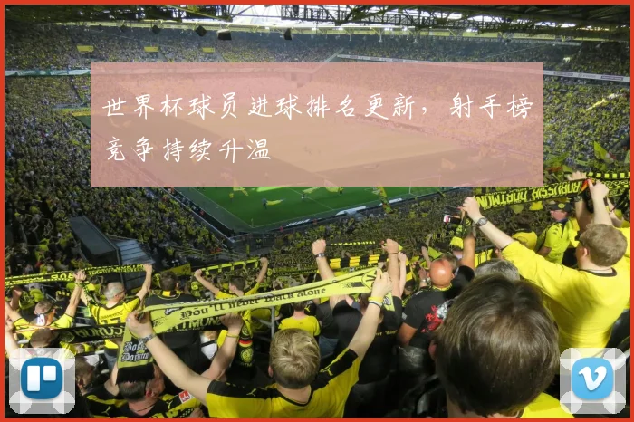 世界杯球员进球排名更新，射手榜竞争持续升温